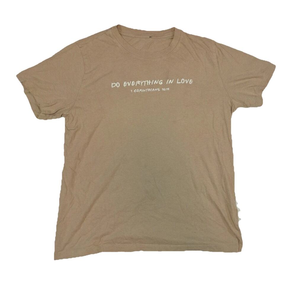 Do Everything in Love Bible Verse Graphic Tshirt Unisex 1 Corinthians 16:14